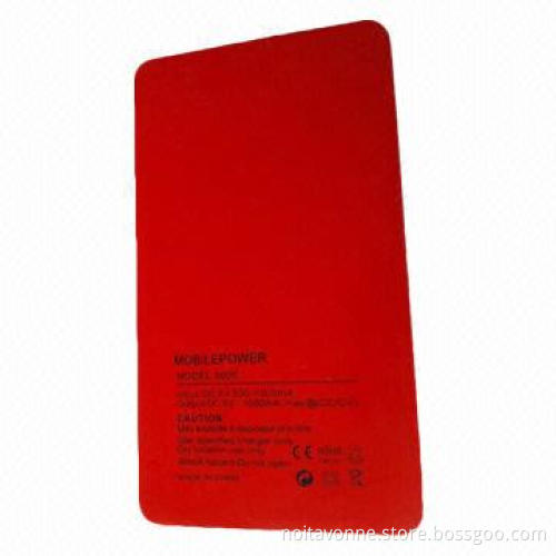 Power bank, 5,000mAh, recyclable more than 300-500 times
